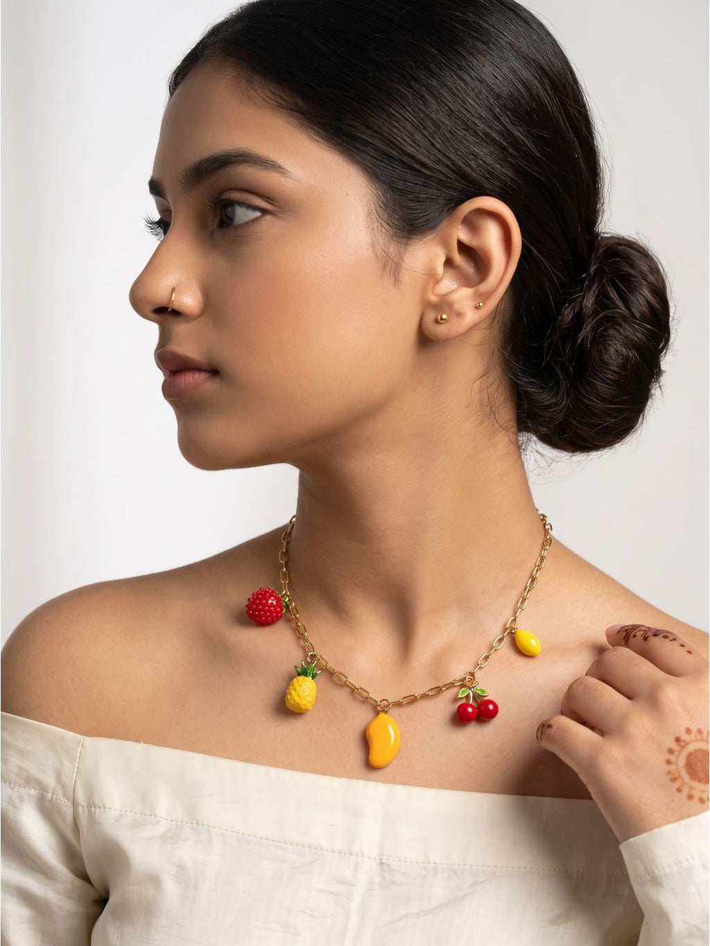 Frucy Bunch Necklace Naveen (Sadar market)