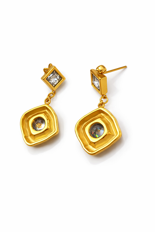 Ona Jwelix Anjos Toe Earring bold angel motif drop earring for women