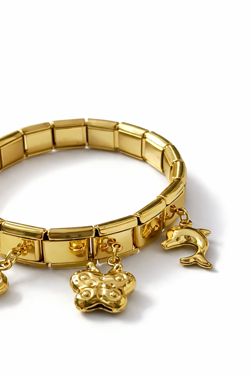 Ona Jwelix Beachy Xi Bracelet close up boho beach bracelet artificial jewellery India