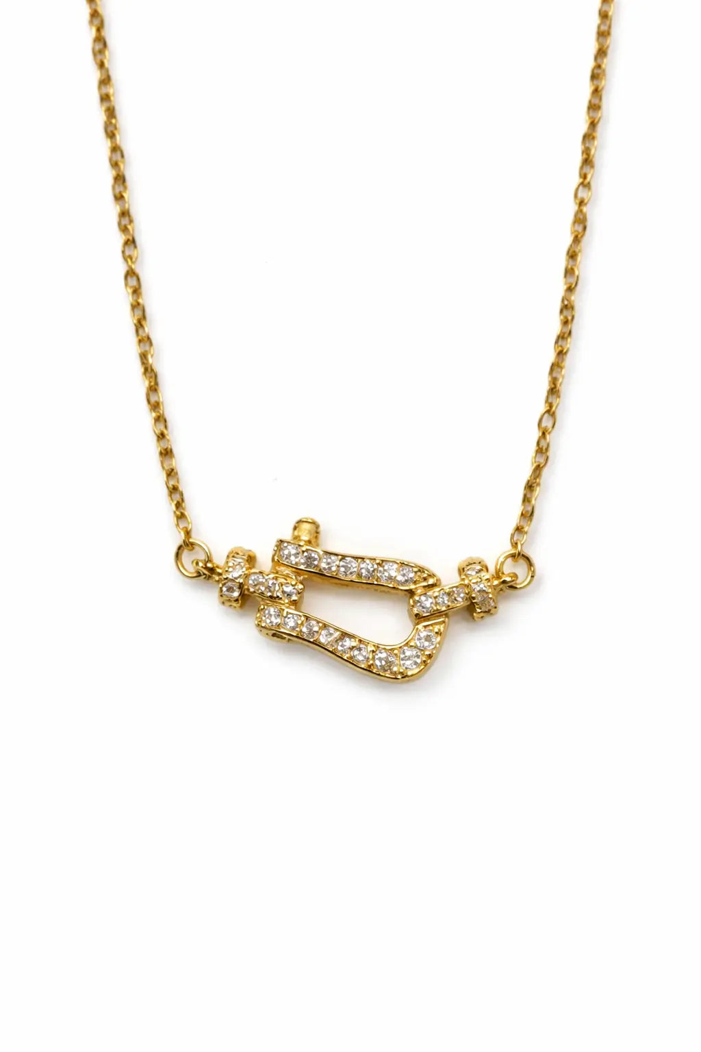 Ona Jwelix Lucia Emos Necklace worn view elegant thin chain necklace India