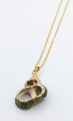 Ona Jwelix Ruishy Shell Necklace multi shell layered boho necklace for girls